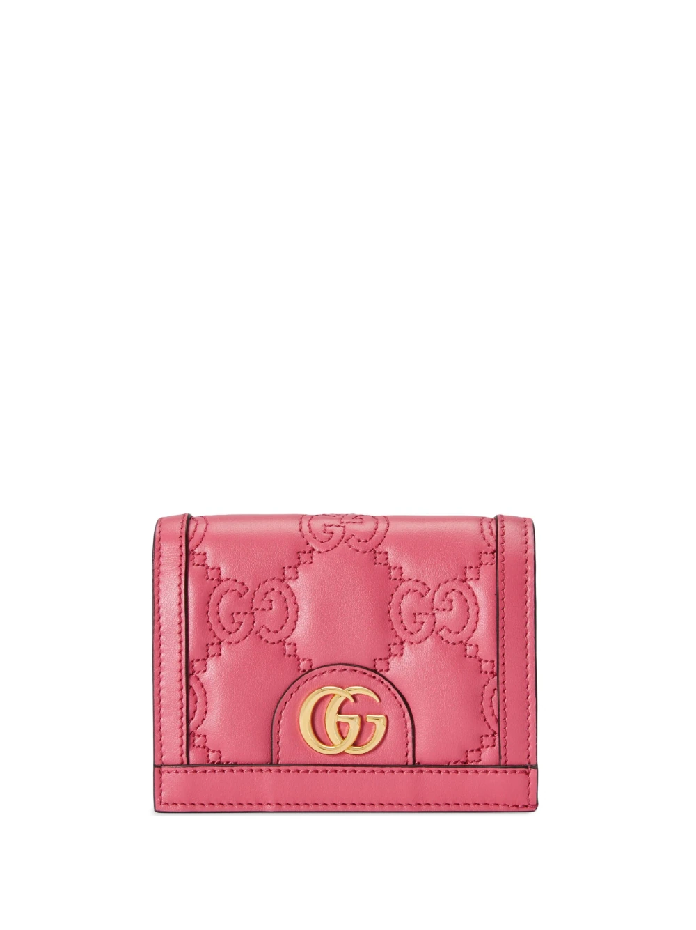 GUCCI/古驰   新季logo压纹皮质钱包